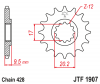  DID JT zestaw napędowy KTM 85 SX (04-17) 